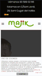Mobile Screenshot of majik.es